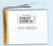 Аккумулятор Li-Pol (батарея) 3*75*95мм 3pin 3.7V/3000mAh