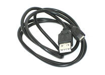 Дата-кабель USB-microUSB 1m Черный